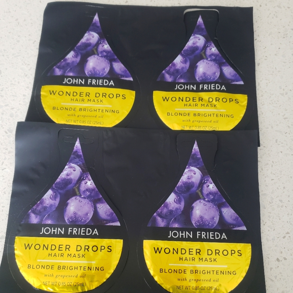 4 John Frida Brightening Hair Mask for Blonde Hair - wonder drops